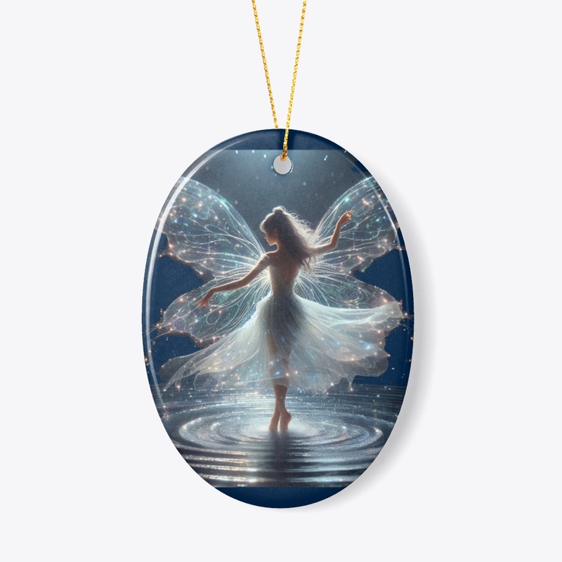 Women Cute Dancing Fairy Tshirt 