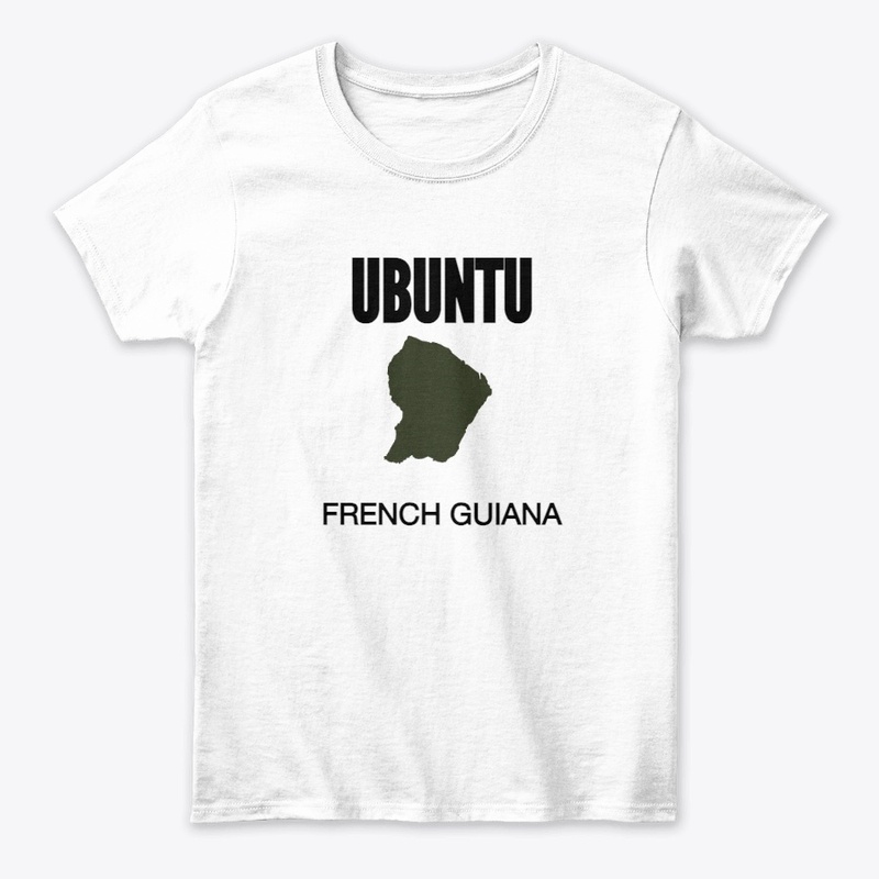 UBUNTU - FRENCH GUIANA (WHT)