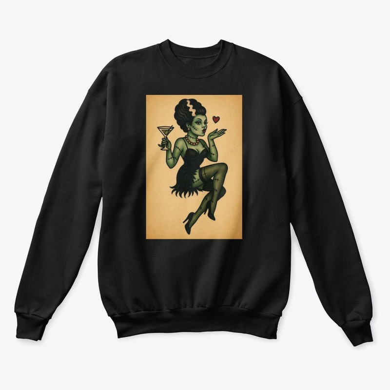 Bride Of Frankenstein Pin-up