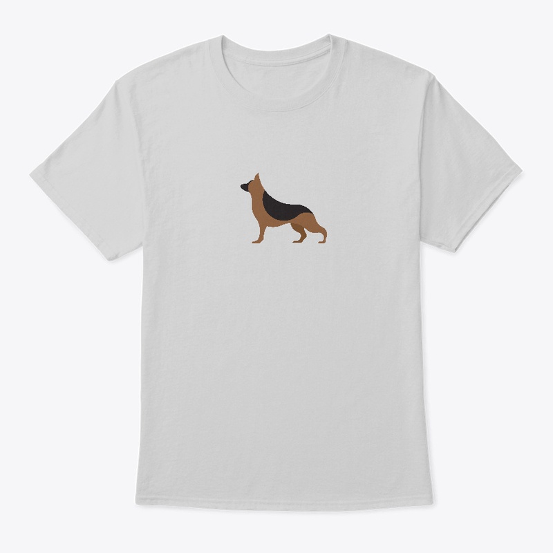 German Shepherd Dog Minimalist Design