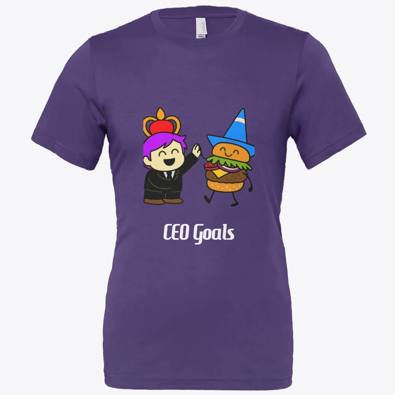 'CEO Goals' merch