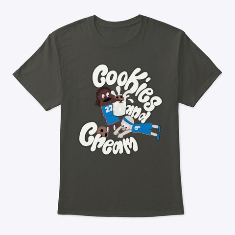 Cookies And Cream Smoke Gray T-Shirt Front