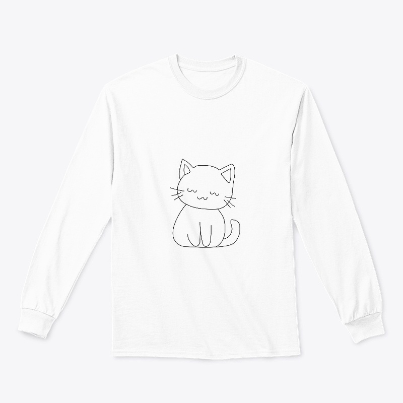 Cats Line Drawing Art t shirt