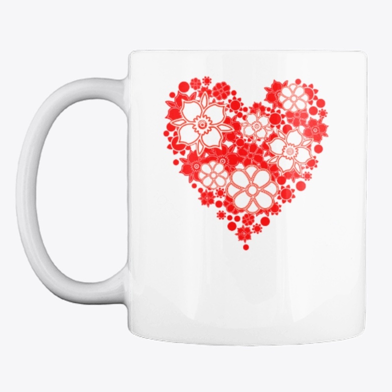 Flower Filled Heart 