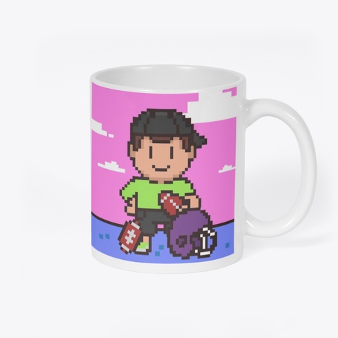 Metric Scout Mug White T-Shirt Back