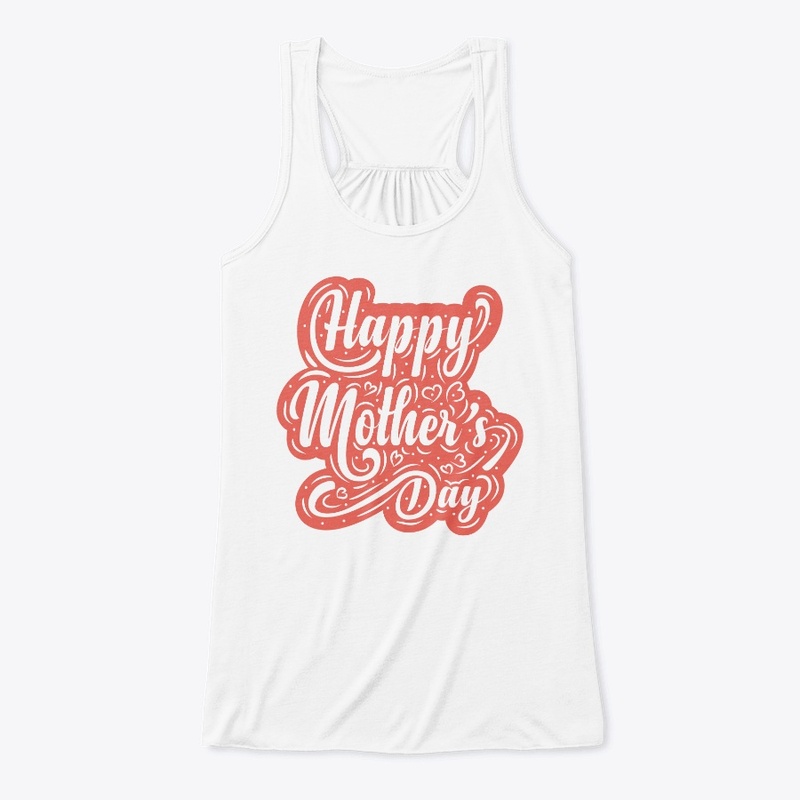 Happy Mother's Day Typography T-shirt