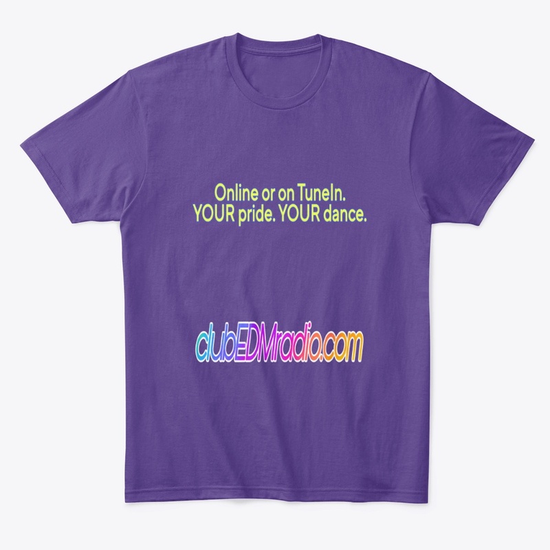 clubEDMradio pride shirt 