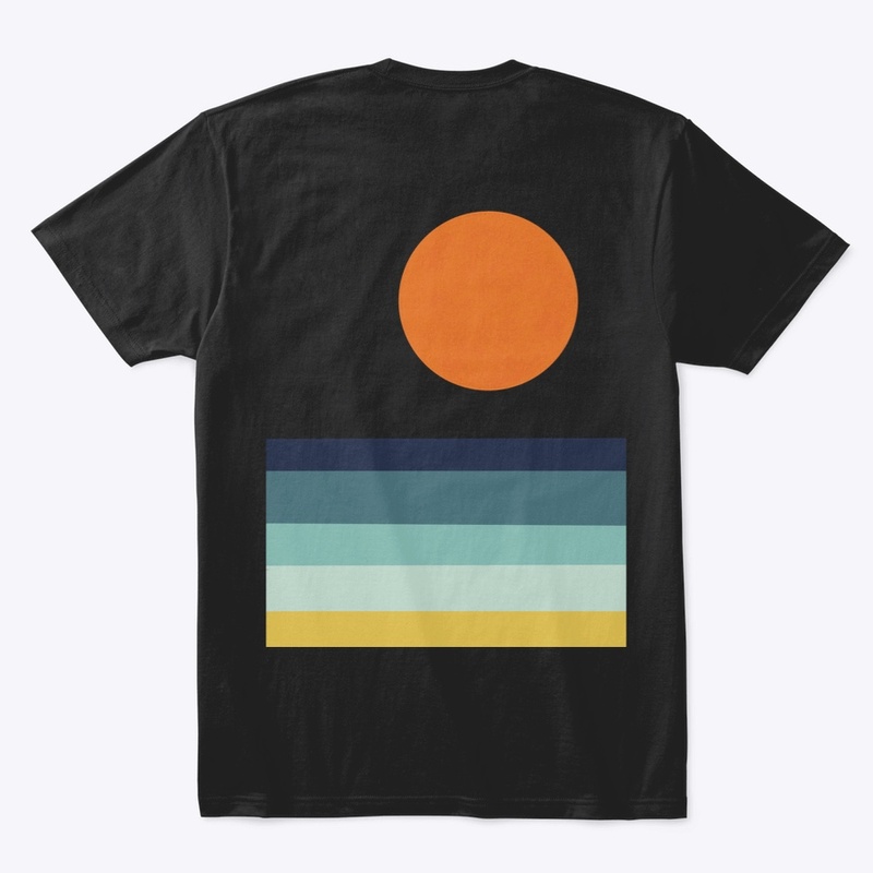Minimalist Retro Sunset