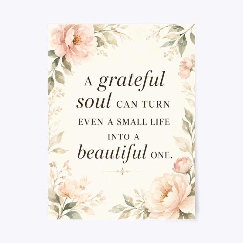 Grateful Soul Floral Art