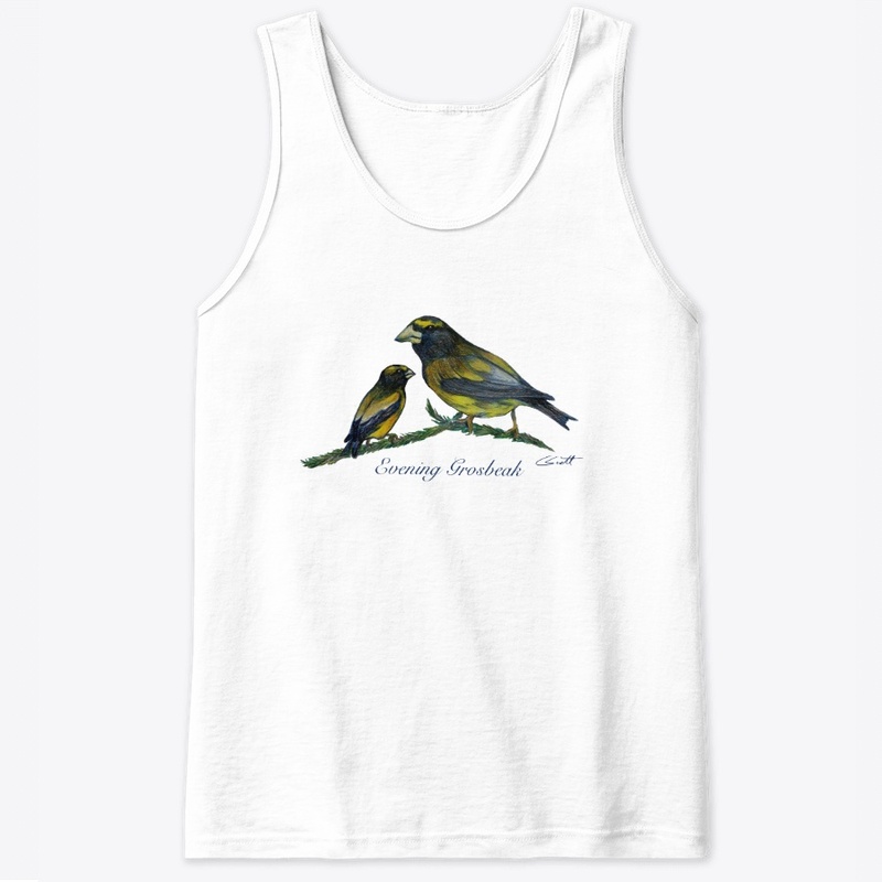 Classic Tank Top - Evening Grossbeak