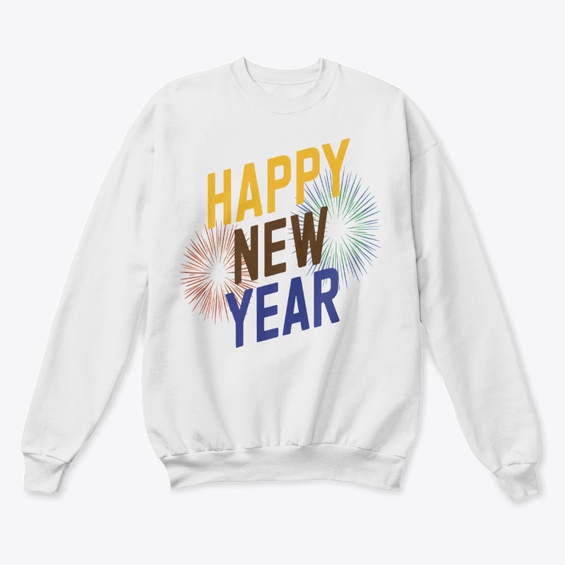 Festive "Happy New Year" Design. 