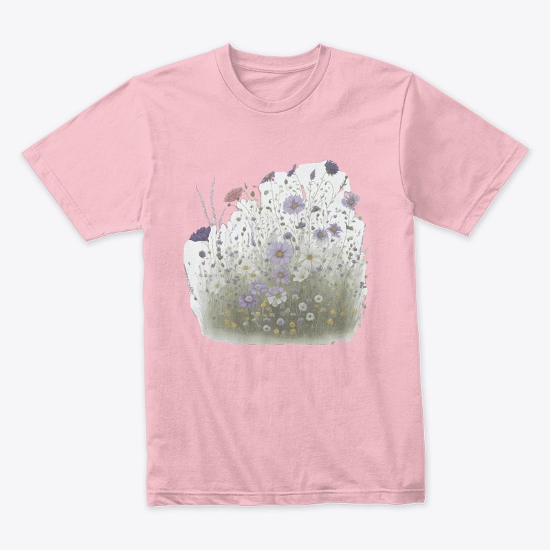 Meadow Bliss: Wildflower Art Print