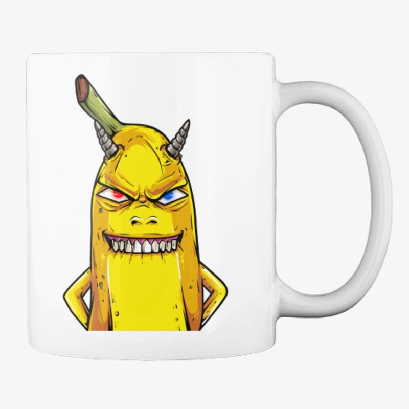 Yellow Lip Biting Banana