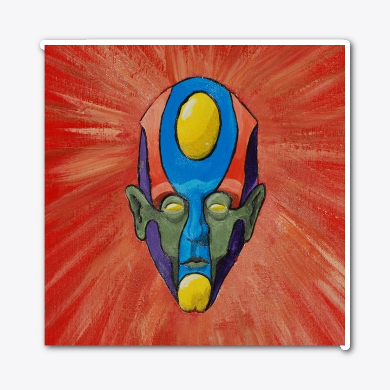Multicolored Alien