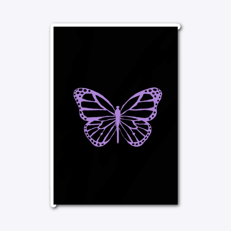Purple butterfly