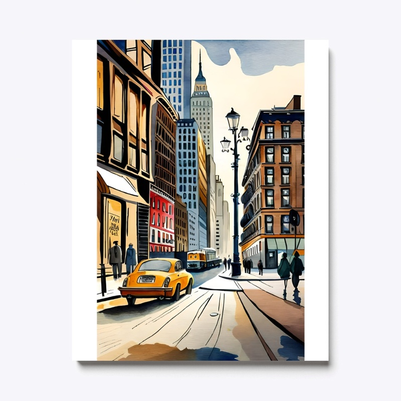 A Collection -The road in the center.