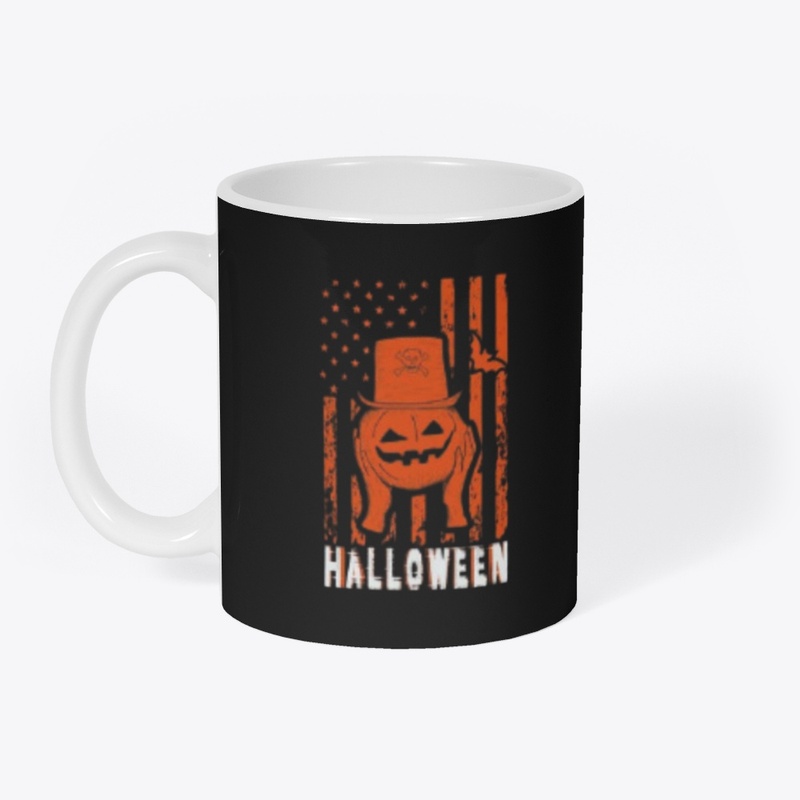 Halloween Tshirt Design usa