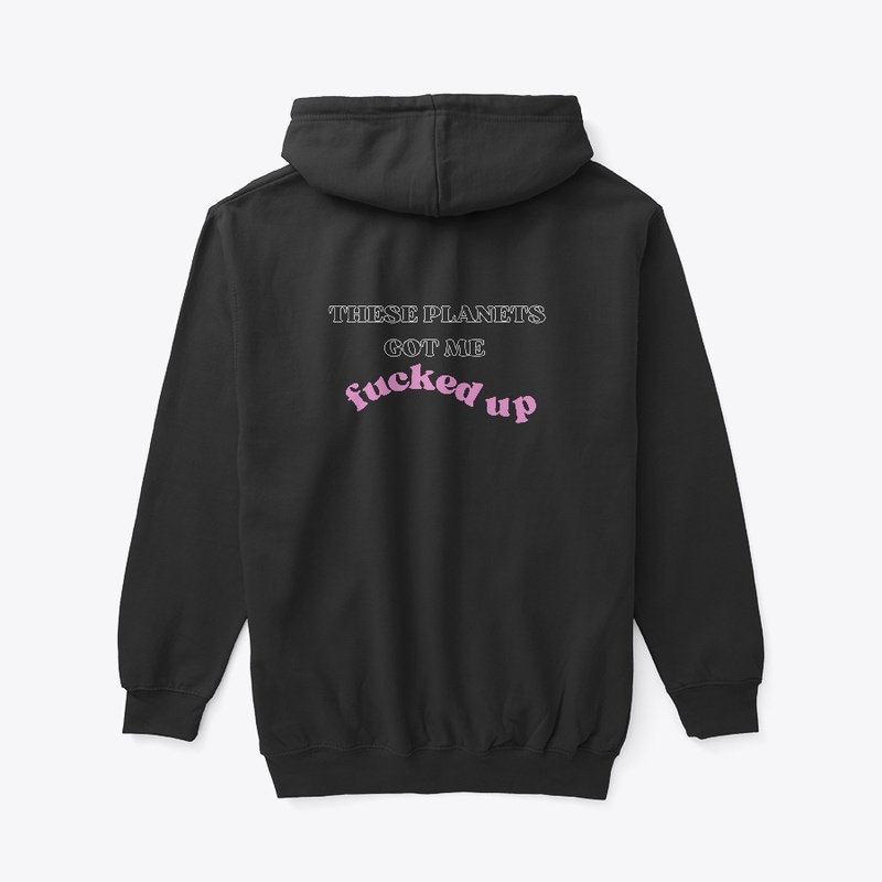 "Fucked up Planets" - white