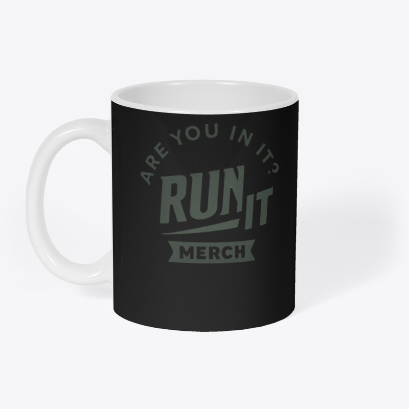 Retro Run It Merch Logo tee