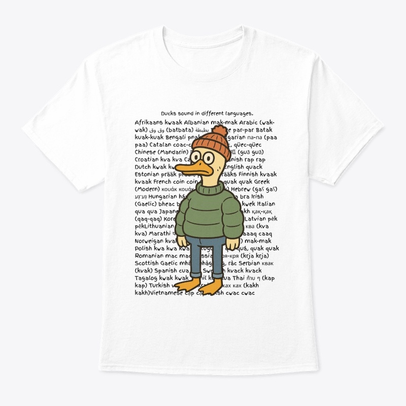 Duck Sounds in Different Language 
