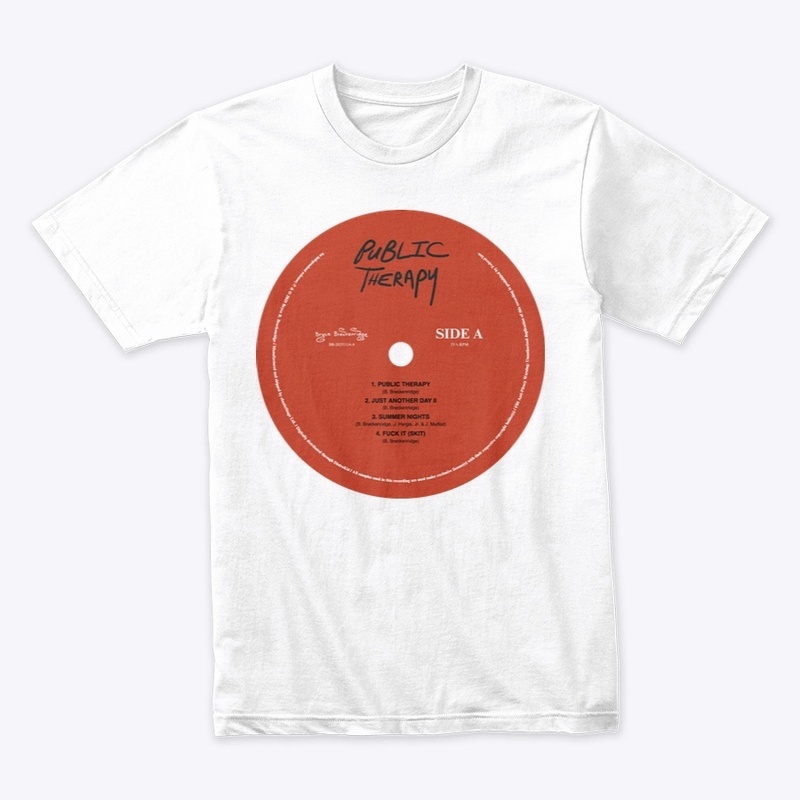 "Public Therapy" White Tee