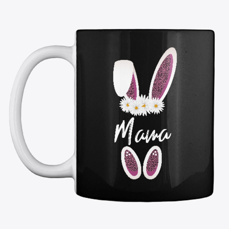 Cute Bunny Mama Easter Day Outfit