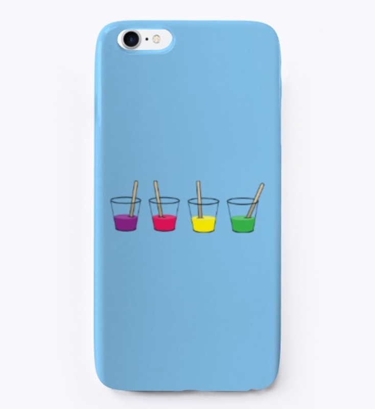 4 cups of fun iPhone case blk