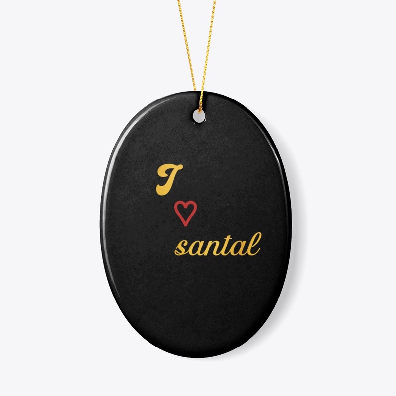 'I love santal' new stylish shirt 