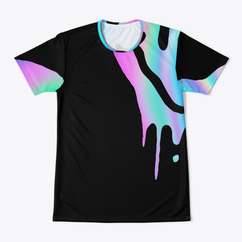 Happy Face Melting Trippy Design