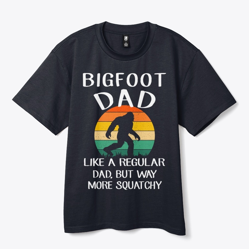 Funny Sasquatch Bigfoot Dad