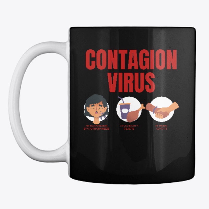 CONTAGION WUHAN VIRUS T SHIRT