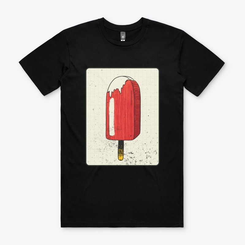 Strawberry popsicle