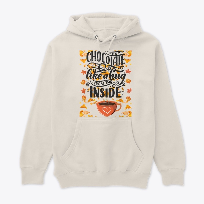 hot chocolate is like a hug from inside