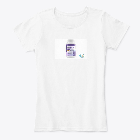Super Keto White T-Shirt Front