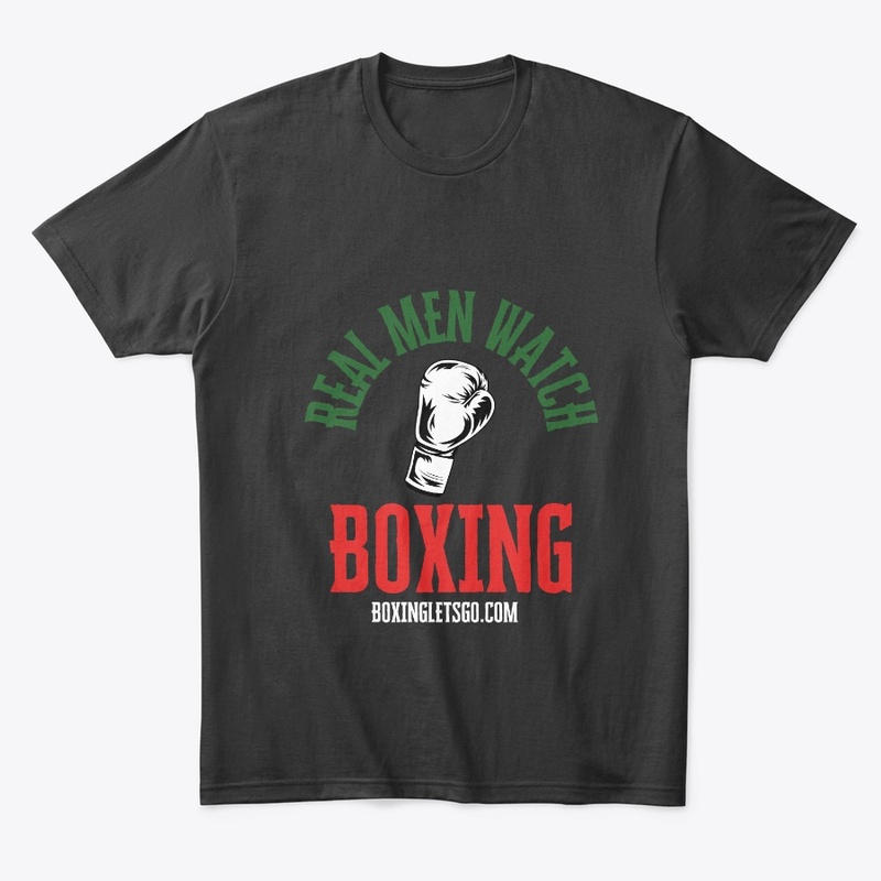 Real Men Watch Boxing
