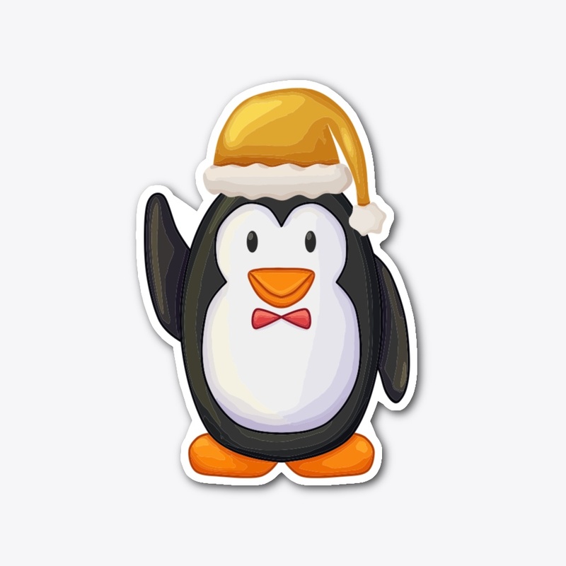 PENGUIN ELF STICKER