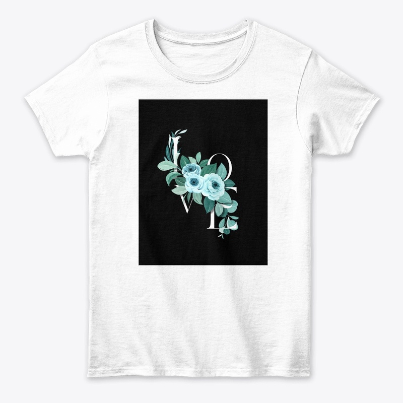 Love Blooms Floral T-Shirt"