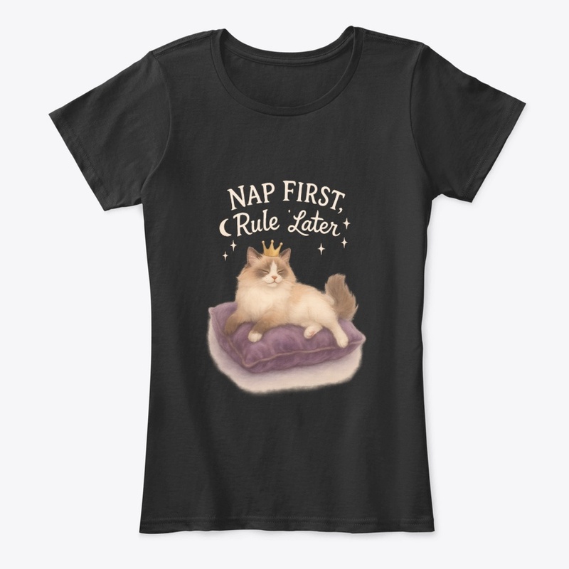 Scottish Fold Cat - Nap First, Rule 