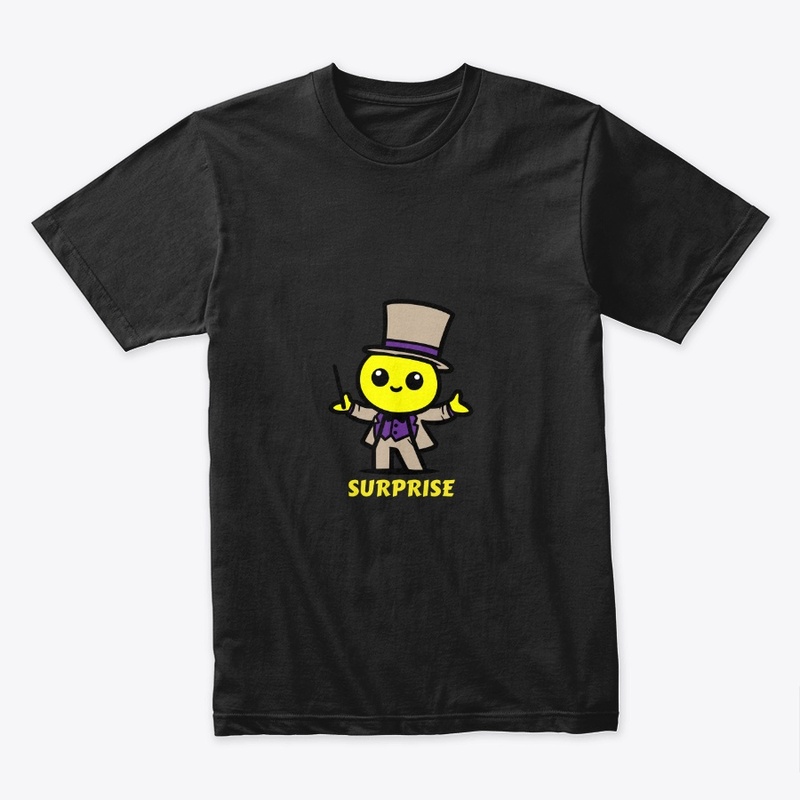 cheerful magician
