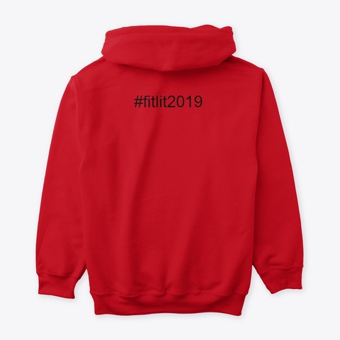 Fit Lit 2019 Red Camiseta Back