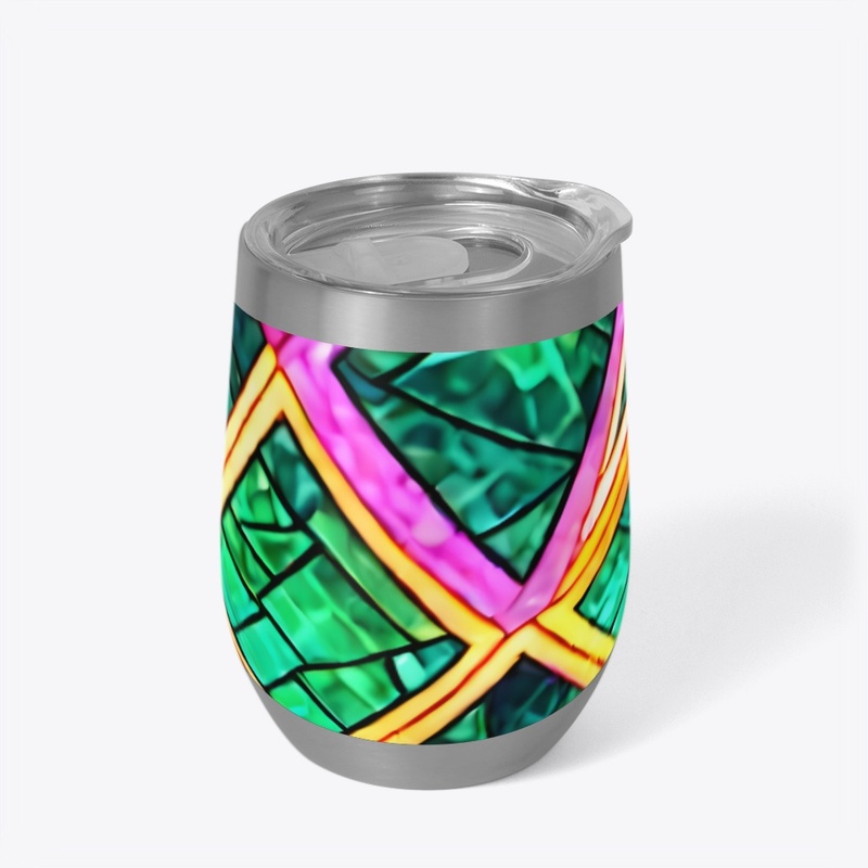 Jade Geometric All-Over Print
