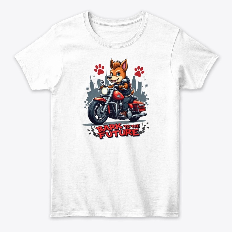 Bark to the Future - Biker Dog