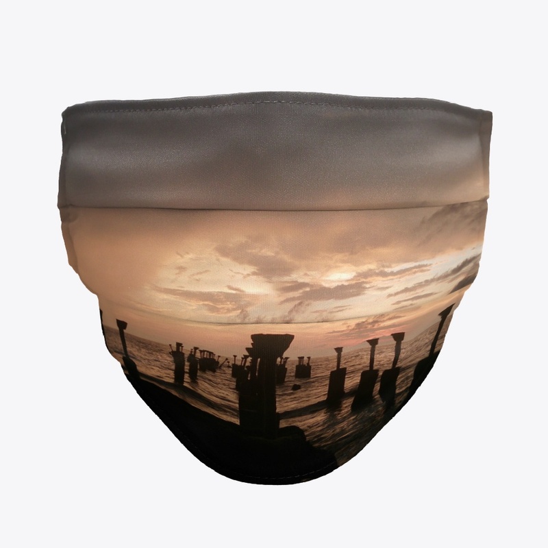 Inspirational Face Mask  Save the oceans