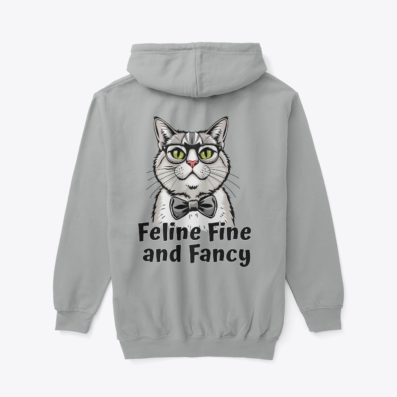 Feline Fine & Fancy - Cat Lover's Tee