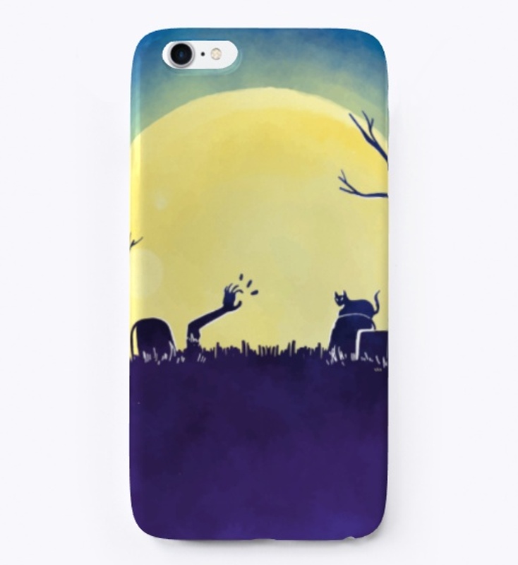 scary halloween phone cover