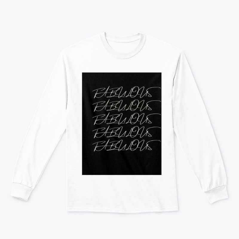 FABULOUS Black text
