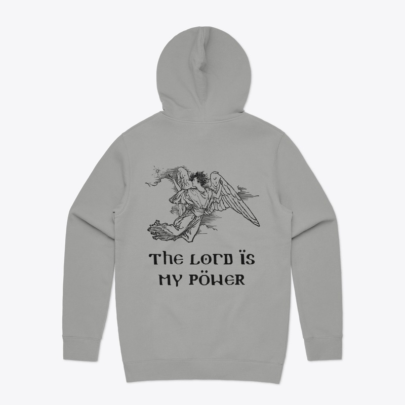 Men's hoodie with Bible style men