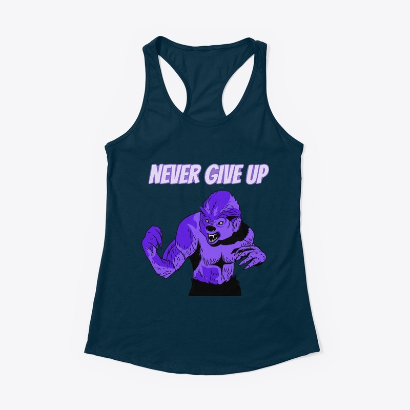 t-shirt I'm fine never give up