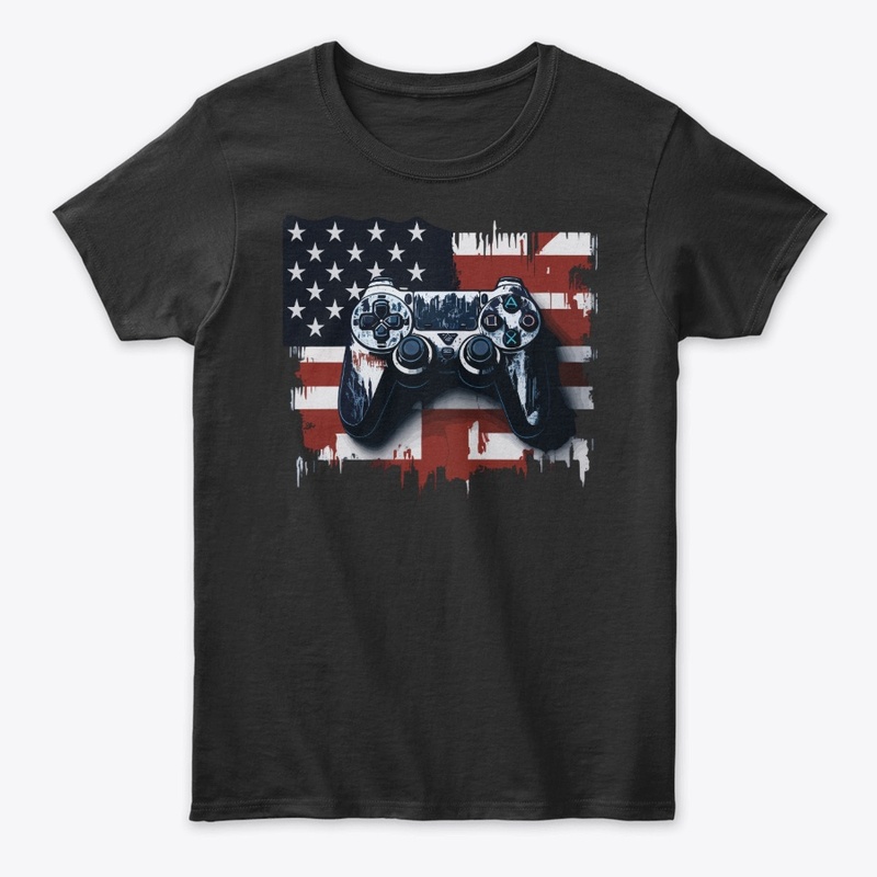 Game & Freedom — USA Flag Controller