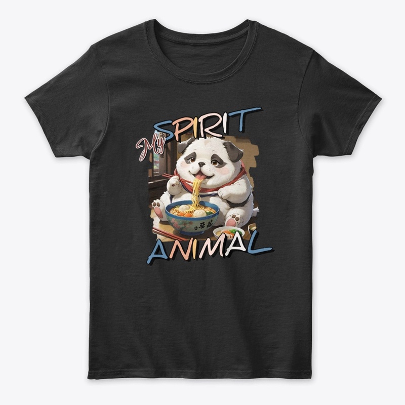 My Spirit Animal funny anime style print